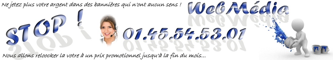 Bannière de site internet