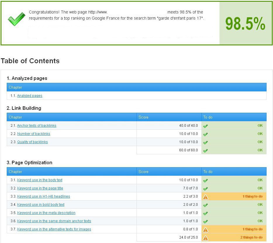 site apres optimisation